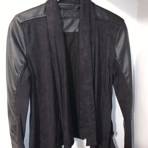 Leather/suede jacket